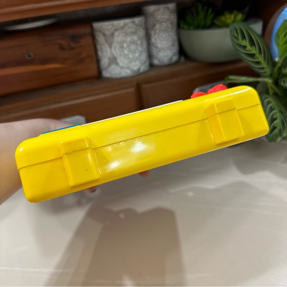 Vtg Sesame Street Tyco Elmo Musical TV Music Box Wind Up Jim Hanson Baby Toy - Picture 4 of 9